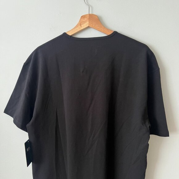 NWT BYLT Drop Cut Lux T-Shirt Black Men's Size XL - Picture 9 of 10